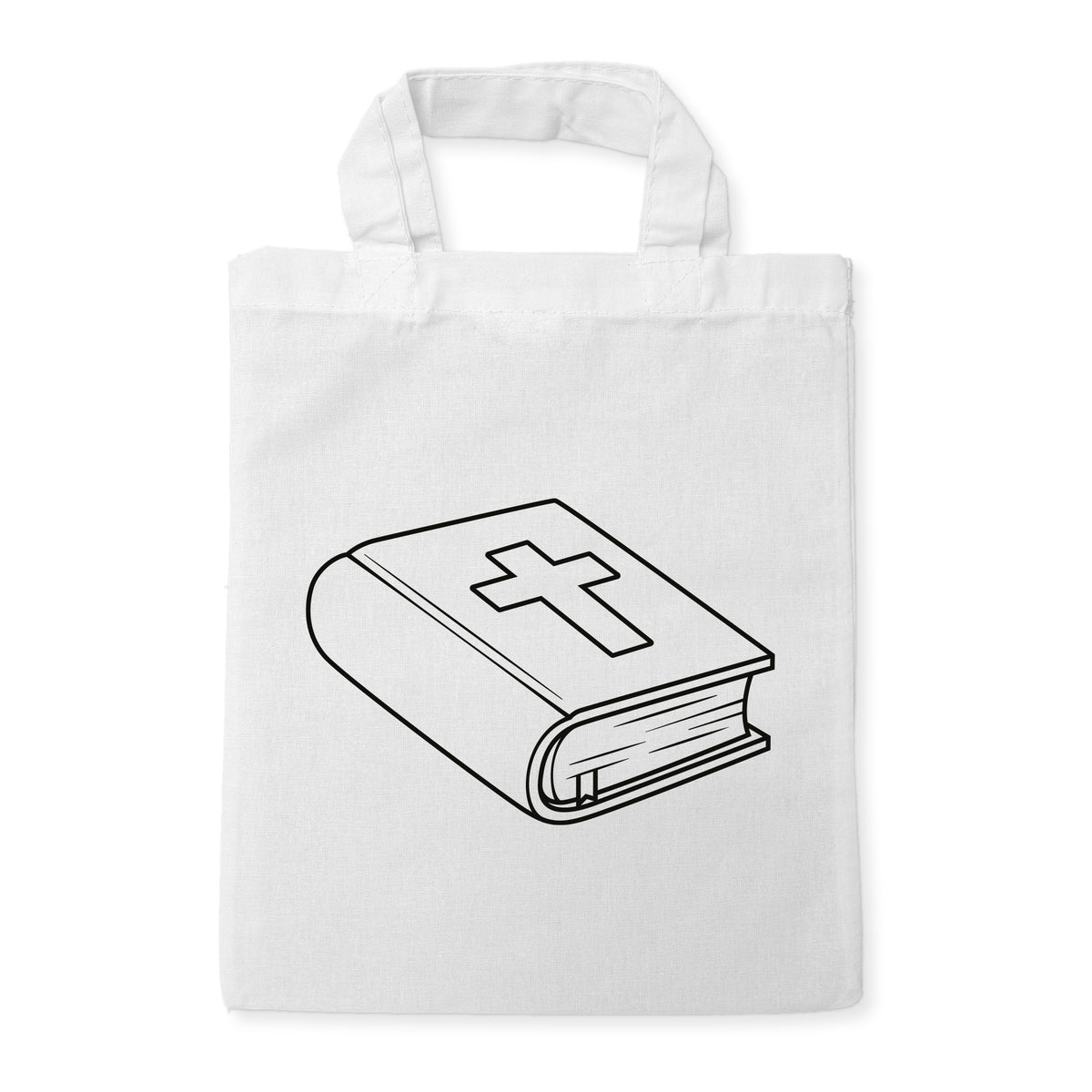 Bibel Ausmaltasche für Kinder, unbemaltes Motiv