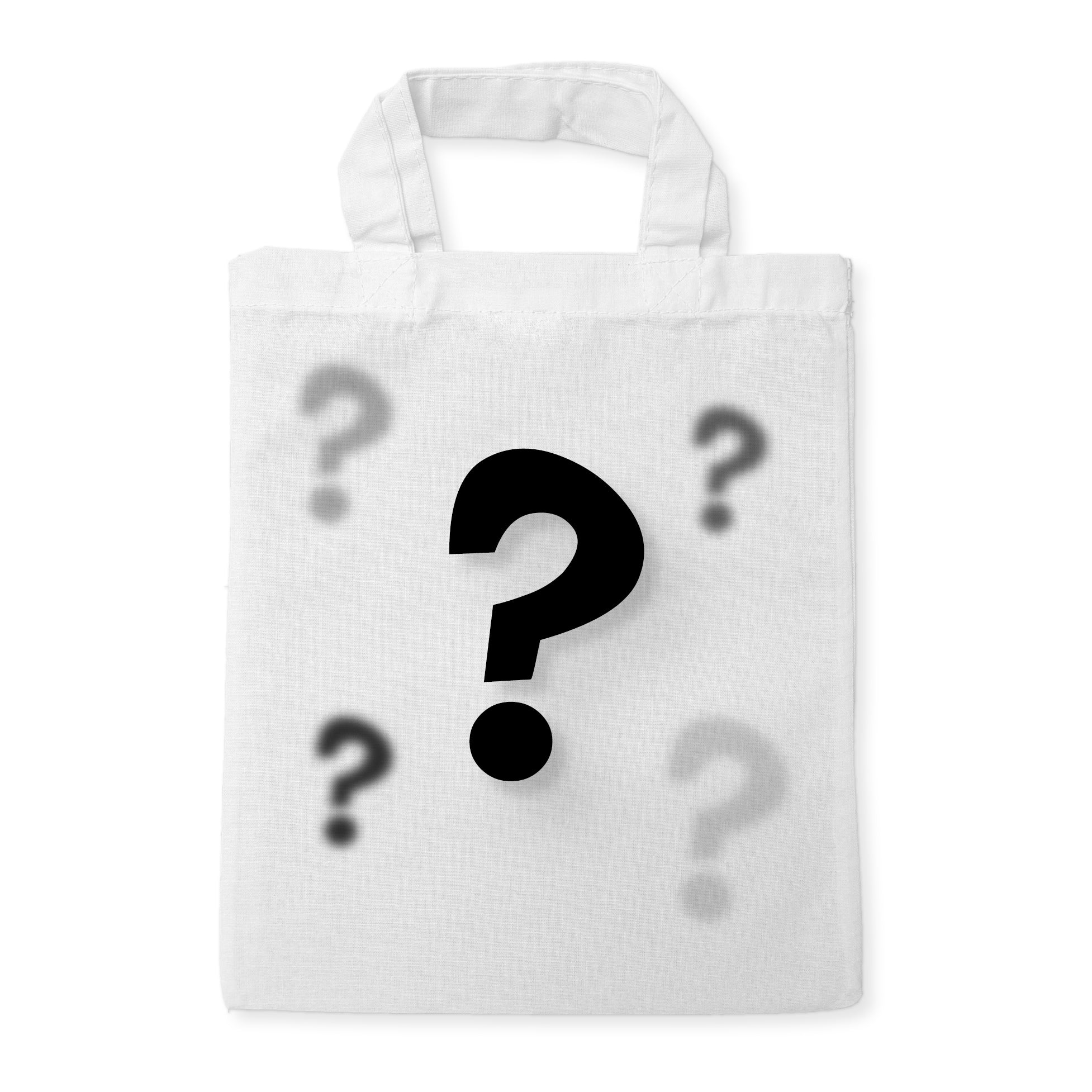 (B-Ware) Kindertaschen zum bemalen mit Zufallsmotiv, 22 x 26 cm, 100% Baumwolle